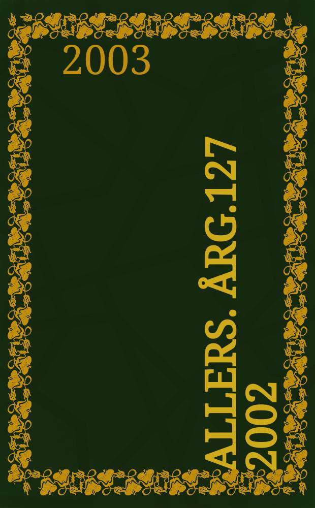 Allers. Årg.127 2002/2003, №31