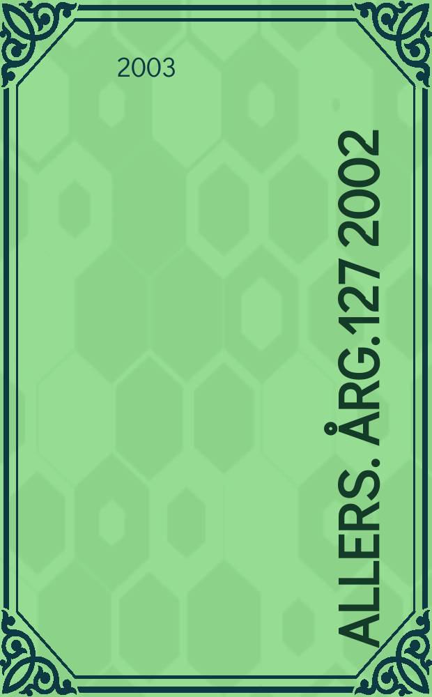 Allers. Årg.127 2002/2003, №34