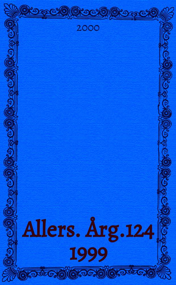 Allers. Årg.124 1999/2000, №14