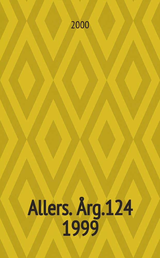 Allers. Årg.124 1999/2000, №36