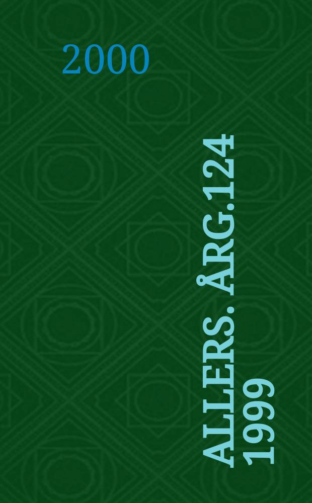 Allers. Årg.124 1999/2000, №37