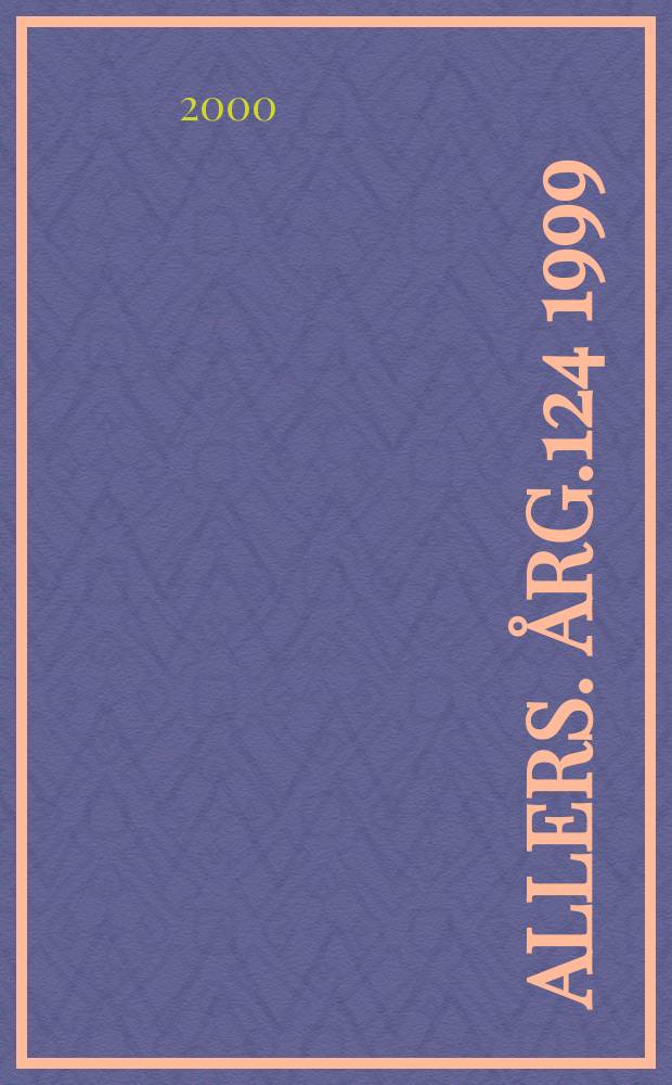 Allers. Årg.124 1999/2000, №39
