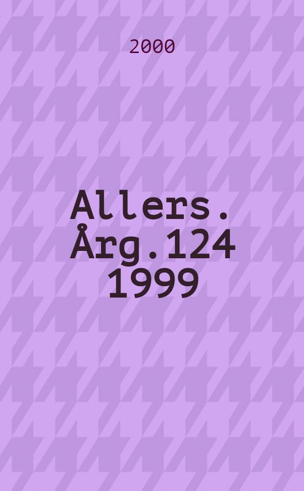 Allers. Årg.124 1999/2000, №43