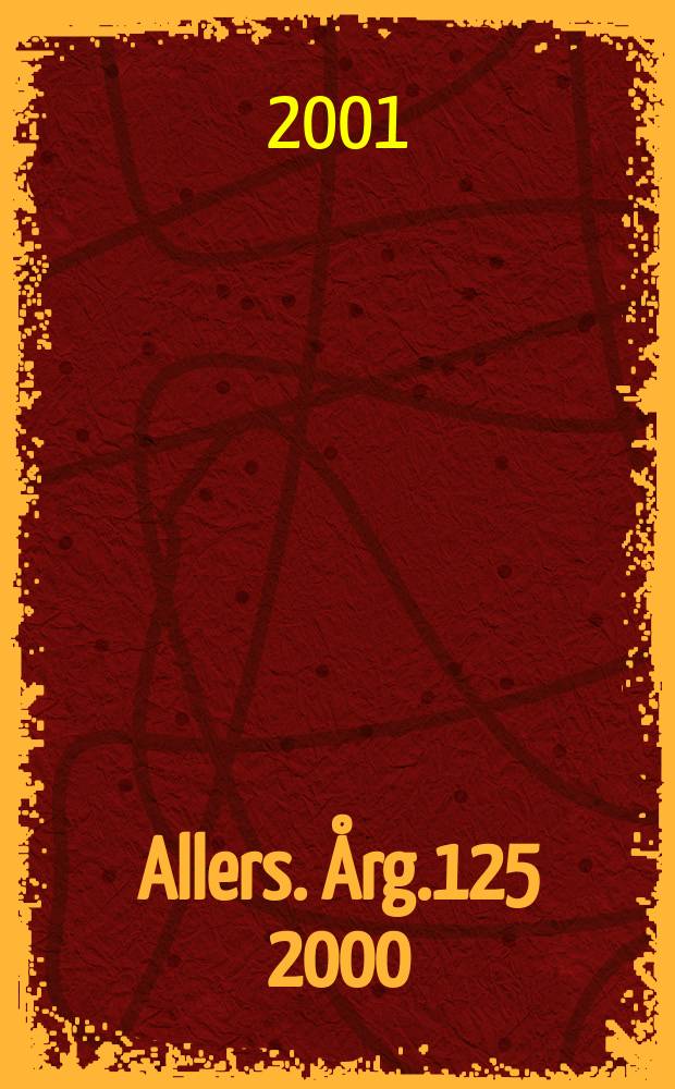 Allers. Årg.125 2000/2001, №2