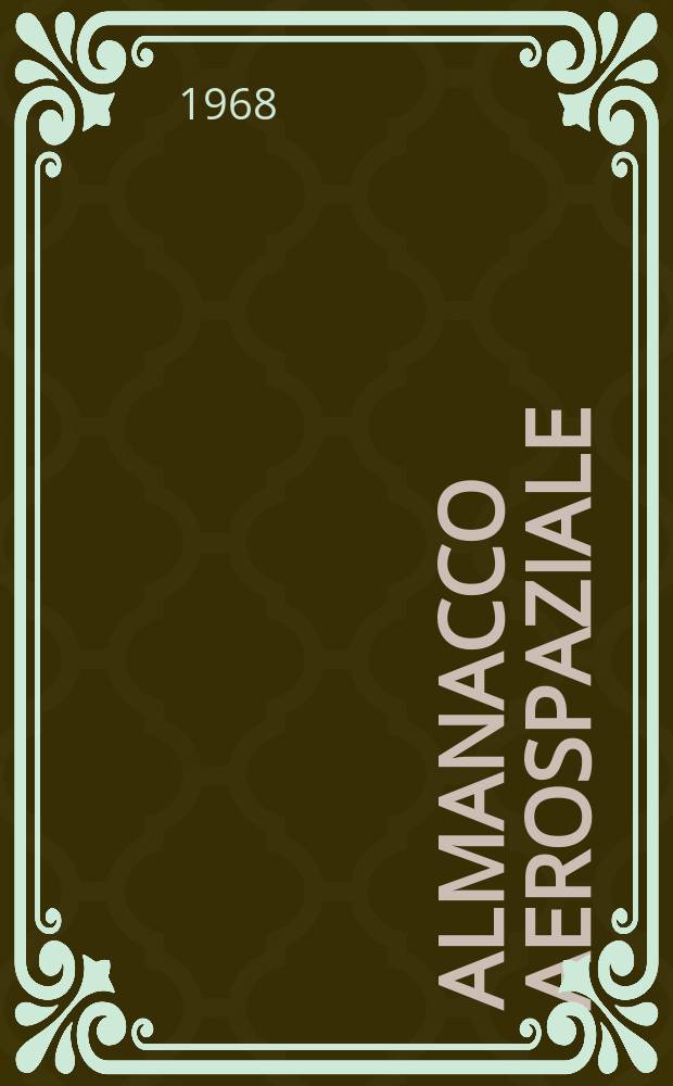 Almanacco aerospaziale