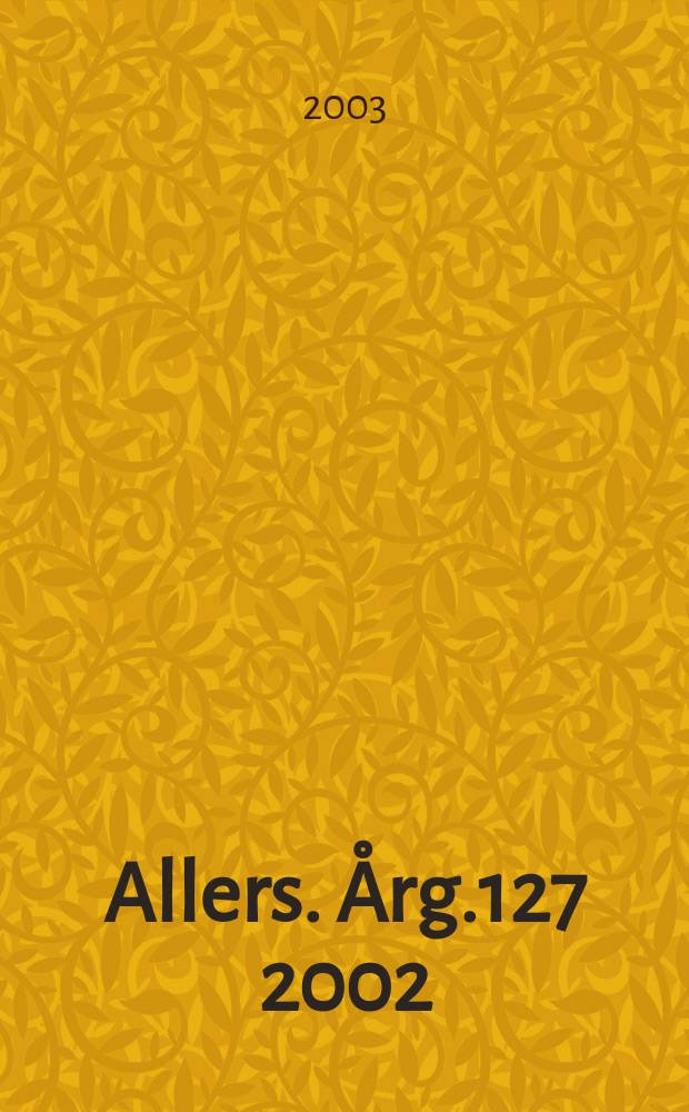 Allers. Årg.127 2002/2003, №39