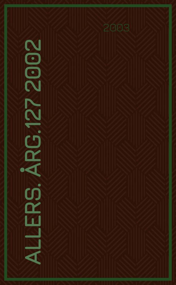 Allers. Årg.127 2002/2003, №41