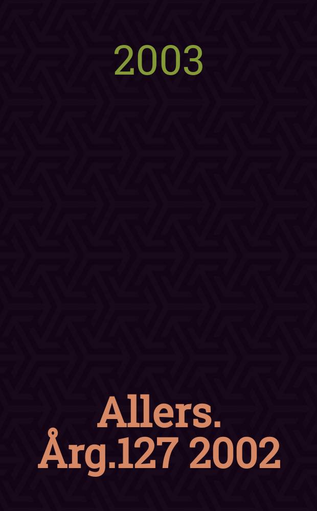 Allers. Årg.127 2002/2003, №42