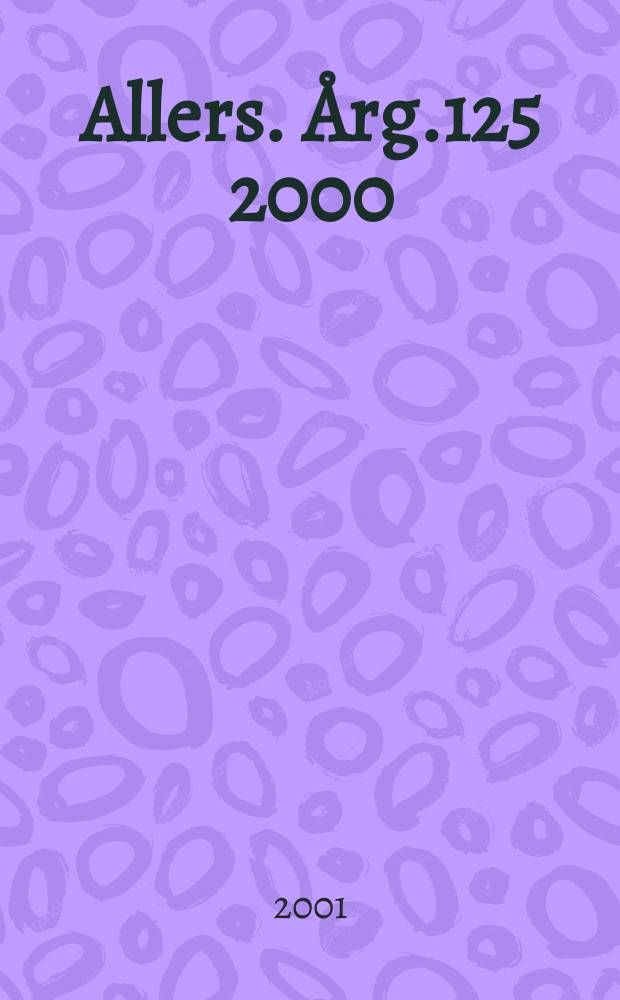 Allers. Årg.125 2000/2001, №24