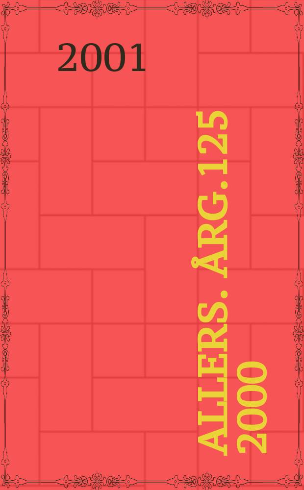 Allers. Årg.125 2000/2001, №34