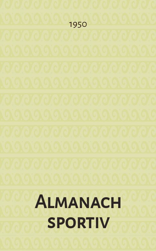 Almanach sportiv