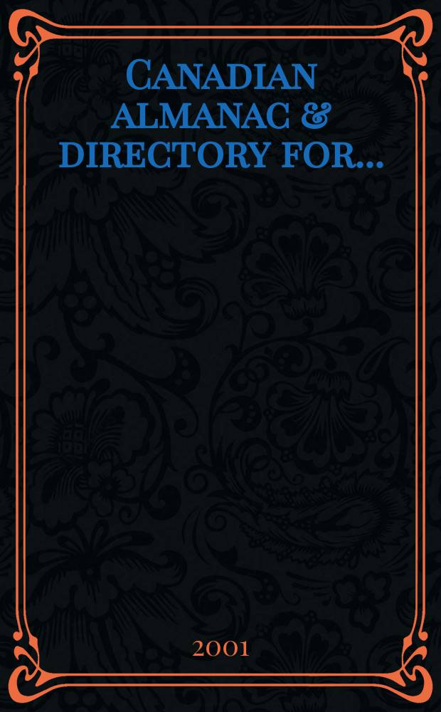 Canadian almanac & directory for ..