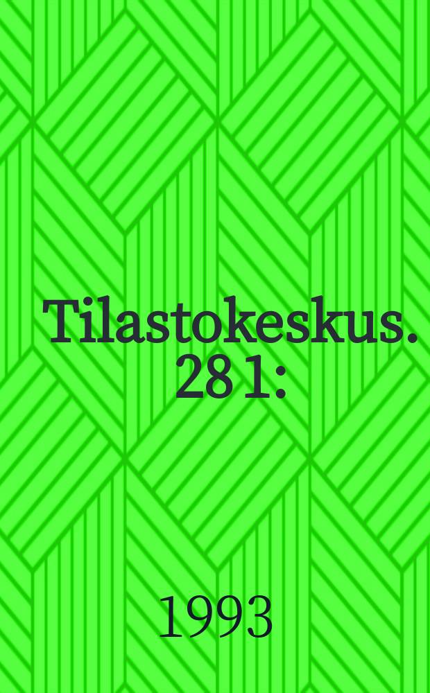 Tilastokeskus. 28[1] : (Kunnat)