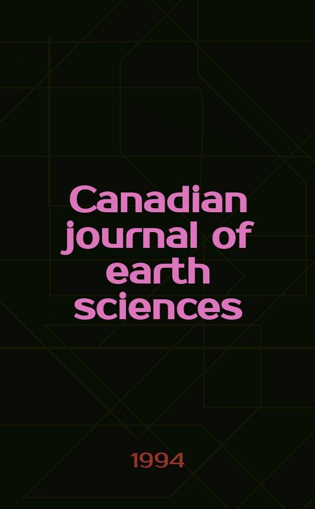 Canadian journal of earth sciences : Issued. by The National research council of Canada. Vol.31, №2 : The Abitibi-Grenville tithoprobe transect seismic reflection results