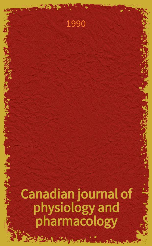 Canadian journal of physiology and pharmacology : Publ. by the National research council. Vol.68, №2 : Nausea and vomiting