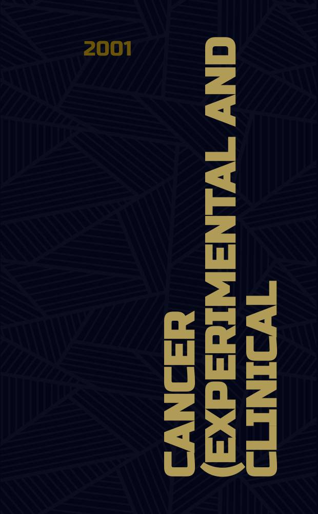 Cancer (Experimental and clinical) : Section XVI [of] Experta medica. Vol.125, №6