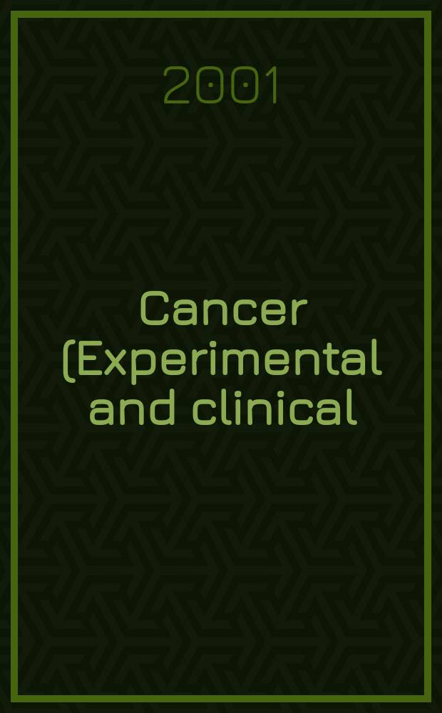 Cancer (Experimental and clinical) : Section XVI [of] Experta medica. Vol.126, №5