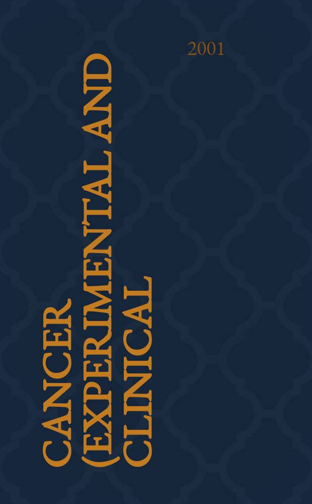 Cancer (Experimental and clinical) : Section XVI [of] Experta medica. Vol.126, №6