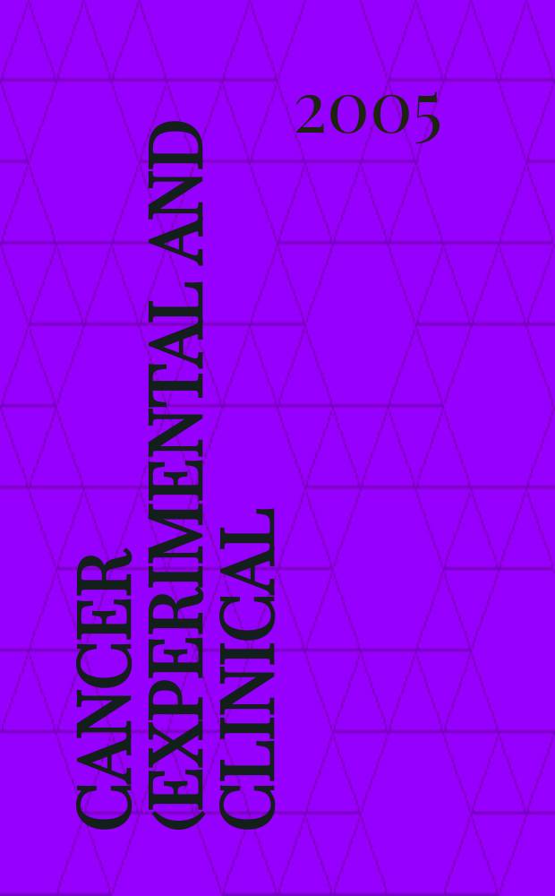 Cancer (Experimental and clinical) : Section XVI [of] Experta medica. Vol.140, №3