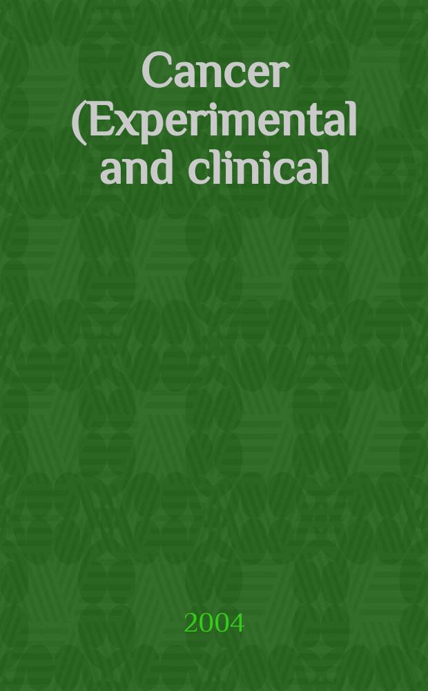 Cancer (Experimental and clinical) : Section XVI [of] Experta medica. Vol.136, №5