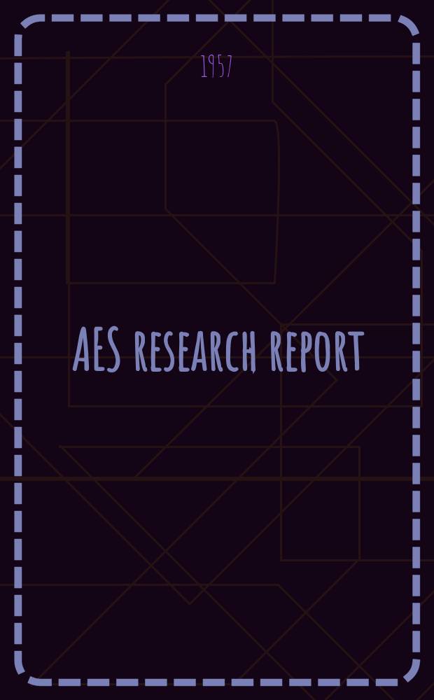 AES research report