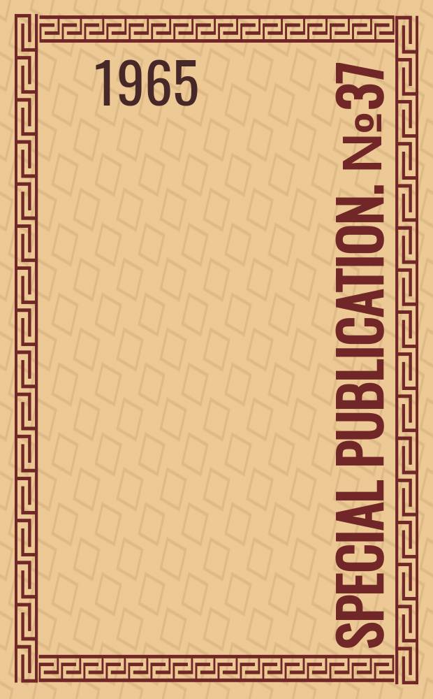 Special publication. №37 : Thoreau as world traveler