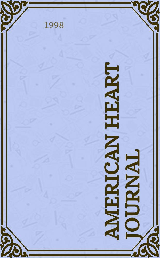 American heart journal : Publ. bi-monthly under the auditorial direction of the American heart association. Vol.136, №4, Pt.2 : Role and significance of coagulation markers in understanding and treating acute coronary syndromes