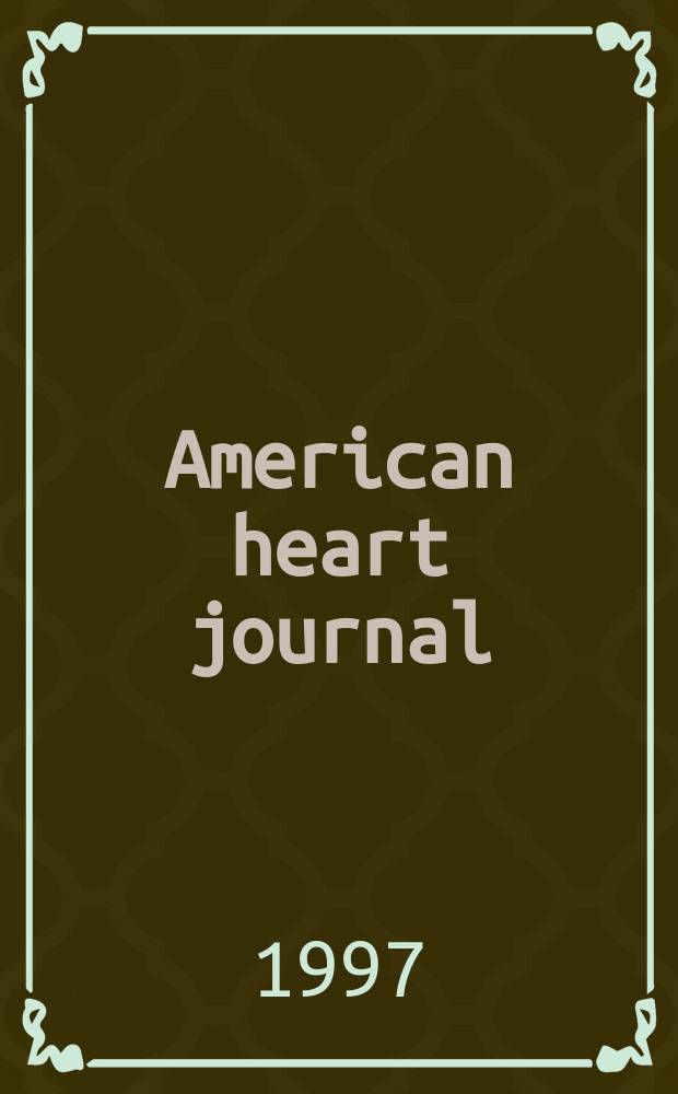 American heart journal : Publ. bi-monthly under the auditorial direction of the American heart association. Vol.134, №2, Pt.2 : Optimizing treatment after myocardial infarction nova and in the future