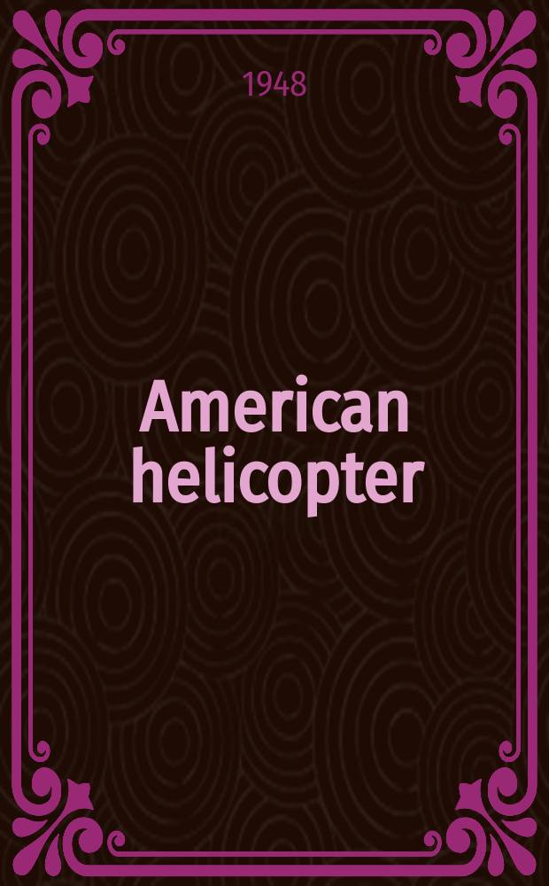 American helicopter