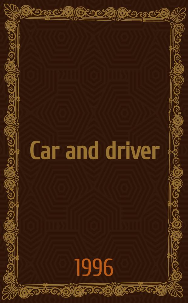 Car and driver