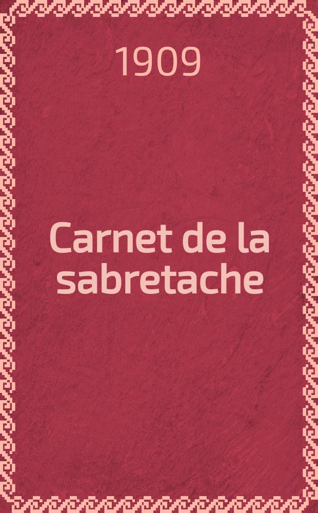 Carnet de la sabretache : Rev. milit. rétrospective. Vol.18, №199