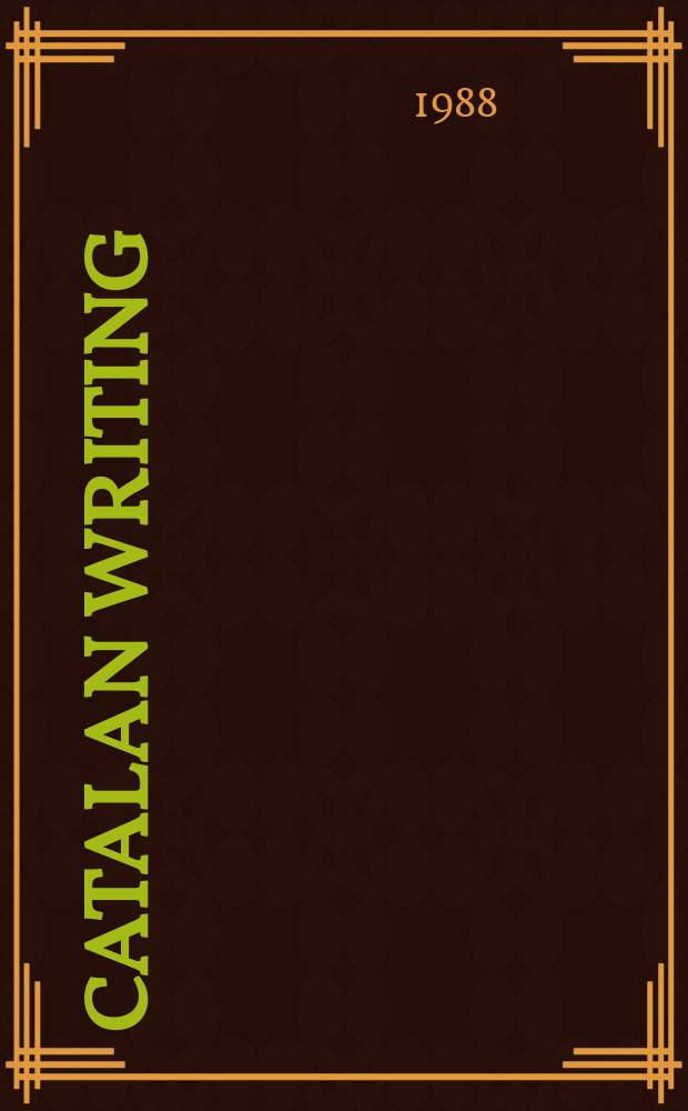 Catalan writing