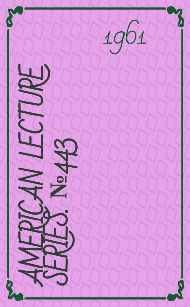 American lecture series. №443 : Diagnosis of upper gastrointestinal hemorrhage