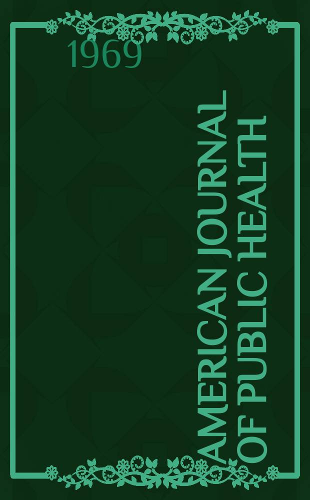 American journal of public health : Publ. by the American public health association. Vol.59, №6(P.2) : Incidence of coronary heat disease in a population insured for medical care (HIP)