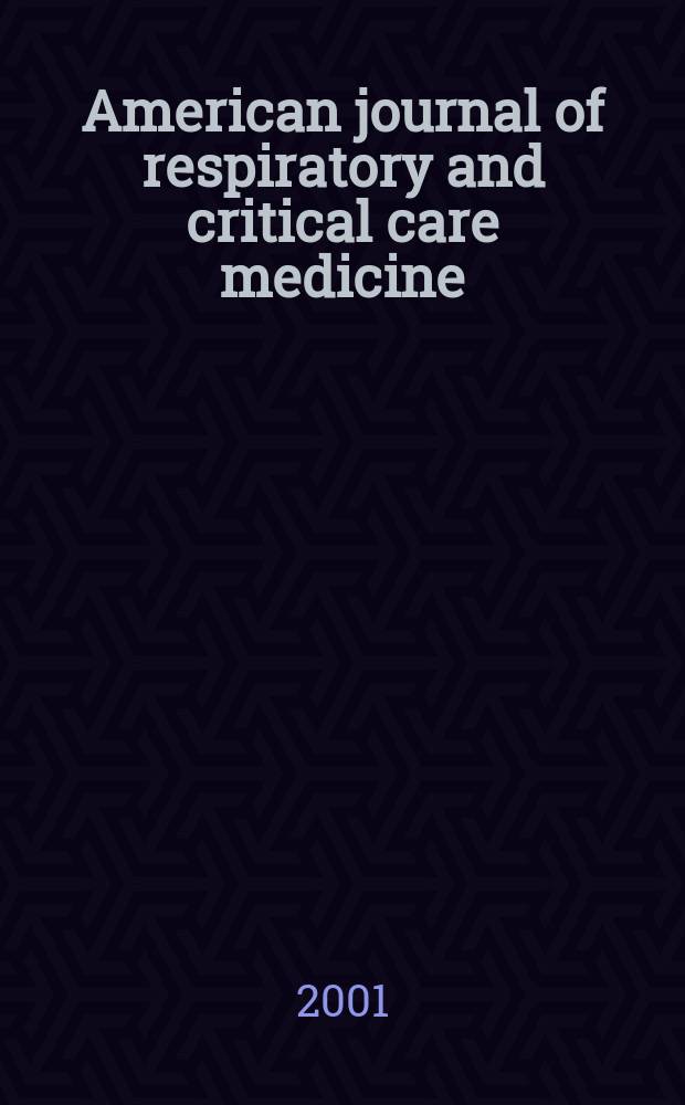 American journal of respiratory and critical care medicine : An offic. journal of the American thoracic soc., Med. sect. of the American lung assoc. Formerly the American review of respiratory disease. Vol.164, №8(Pt.2) : Targeting IgE in treatment of asthma