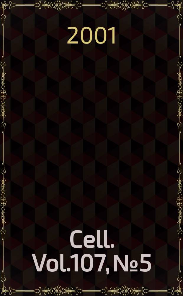 Cell. Vol.107, №5