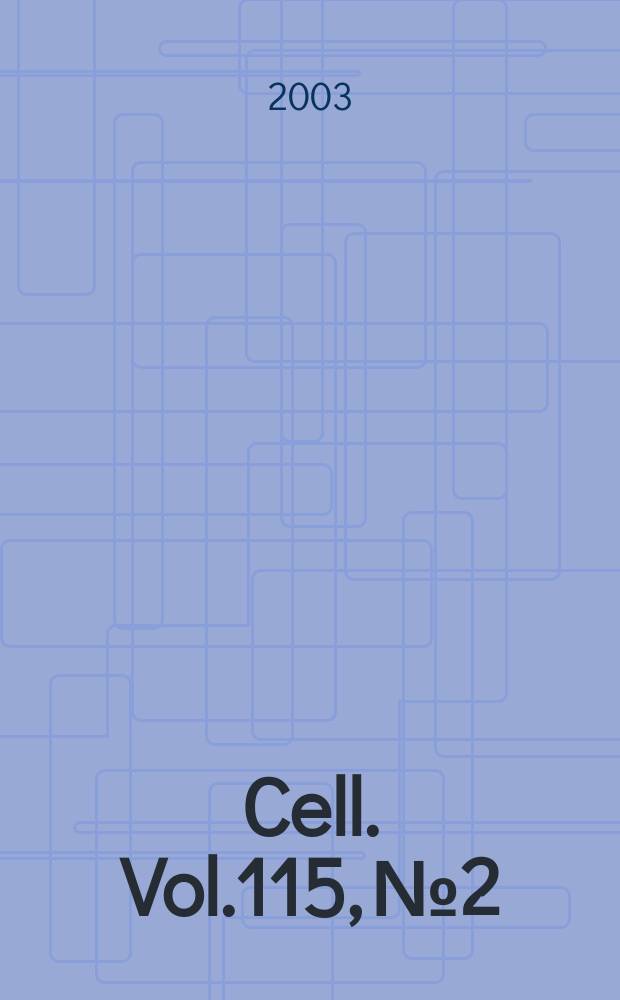 Cell. Vol.115, №2