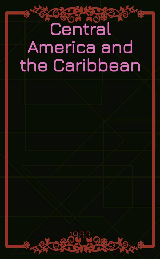 Central America and the Caribbean : Development assistance abroad : A TAICH regional directory of US non-profit organizations in overseas development assistance