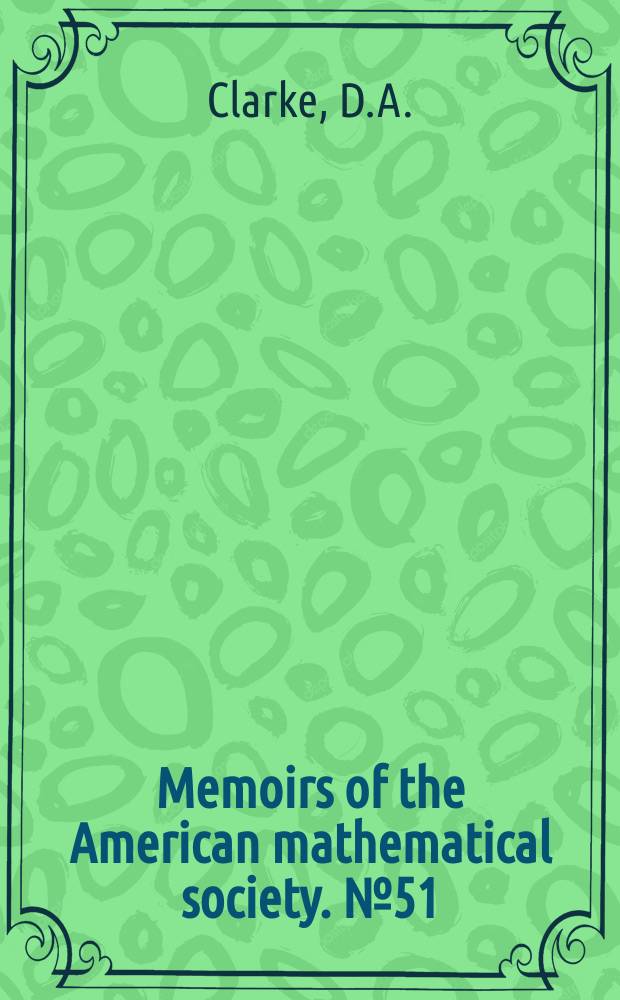 Memoirs of the American mathematical society. №51 : Heirarchies of predicates of finite types