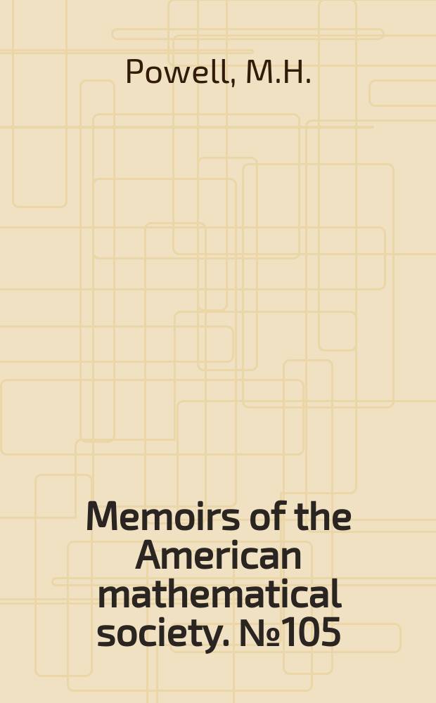 Memoirs of the American mathematical society. №105 : Compactly covered reflections, extension of uniform dualities and generalized almost periodicity