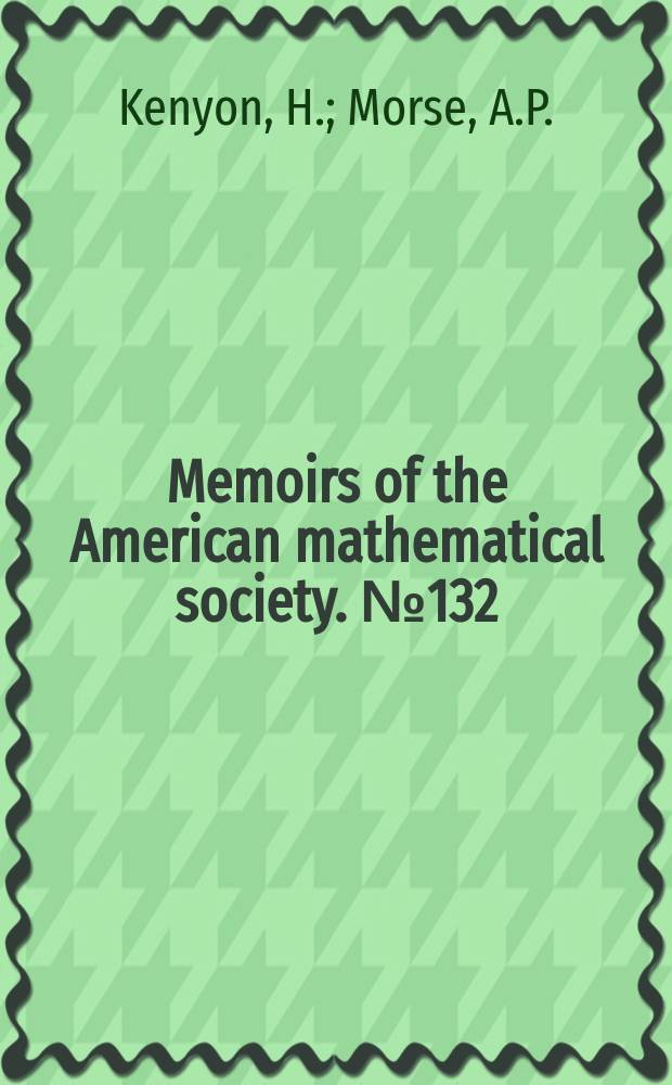 Memoirs of the American mathematical society. №132 : Web derivatives