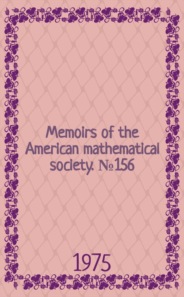 Memoirs of the American mathematical society. №156 : Equivariant singlar homology and cohomology
