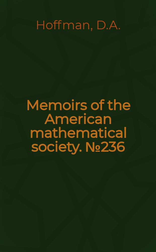 Memoirs of the American mathematical society. №236 : The geometry of the generalized Gauss map