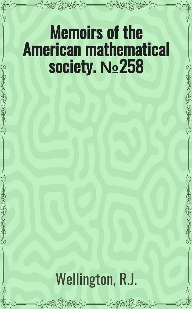Memoirs of the American mathematical society. №258 : The unstable Adams spectral sequence ...