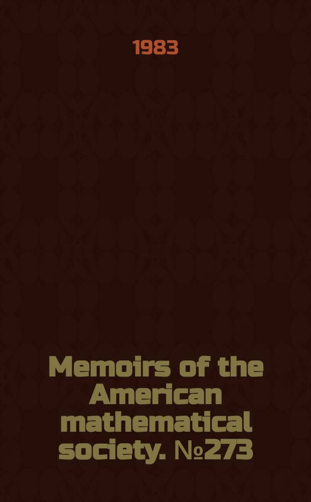 Memoirs of the American mathematical society. №273 : The fundamental principle for systems of convolution equations