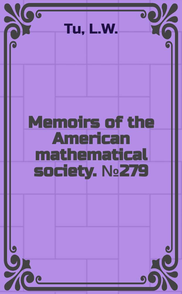 Memoirs of the American mathematical society. №279 : Hodge theory and the local Torelli problem