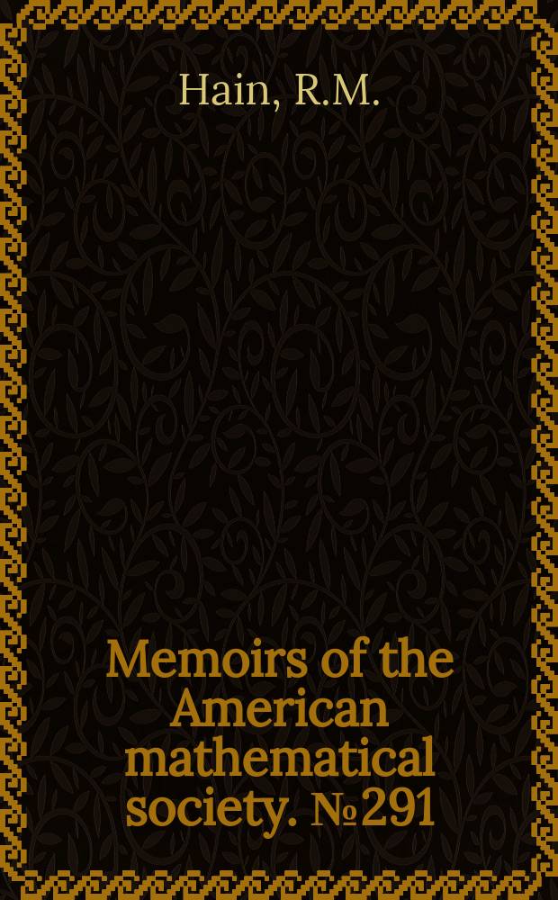 Memoirs of the American mathematical society. №291 : Iterated integrals and homotopy periods