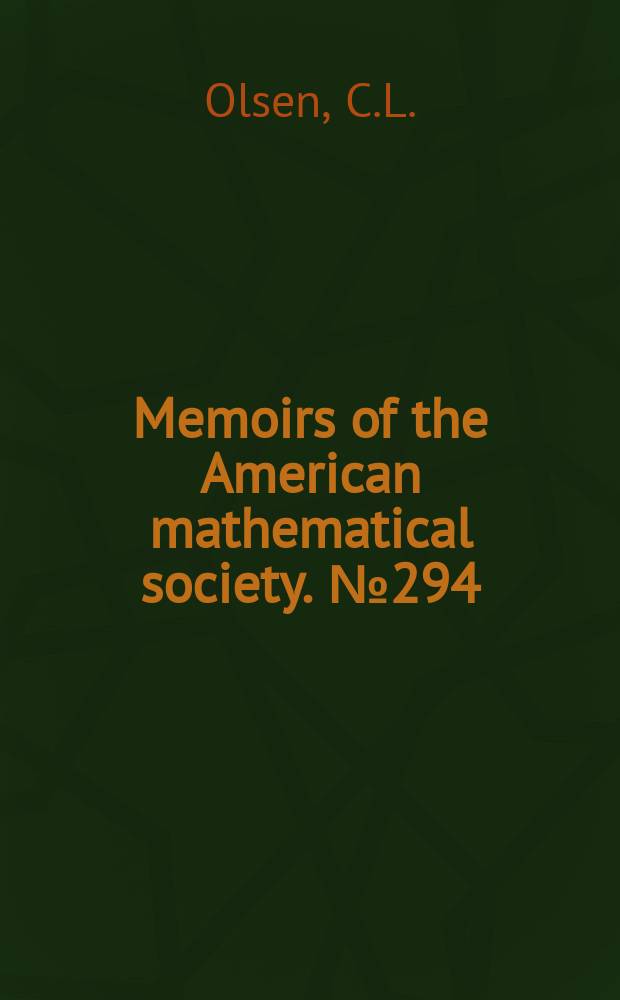 Memoirs of the American mathematical society. №294 : Index theory in von Neumann algebras