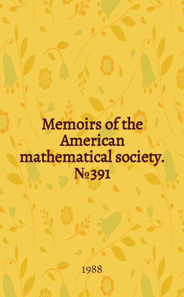 Memoirs of the American mathematical society. №391 : Hilbert's projective metric and iterated
