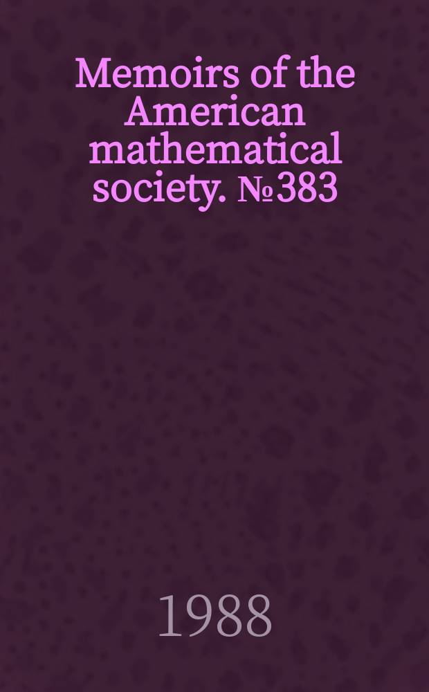 Memoirs of the American mathematical society. №383 : Homotopy theories